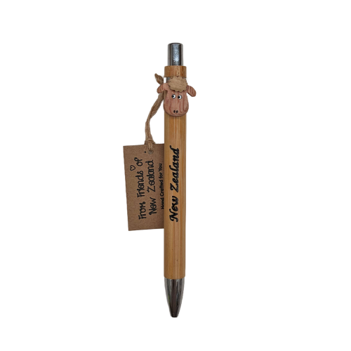Wooden Sheep Souvenir Pens Assorted Display Pack 24pc