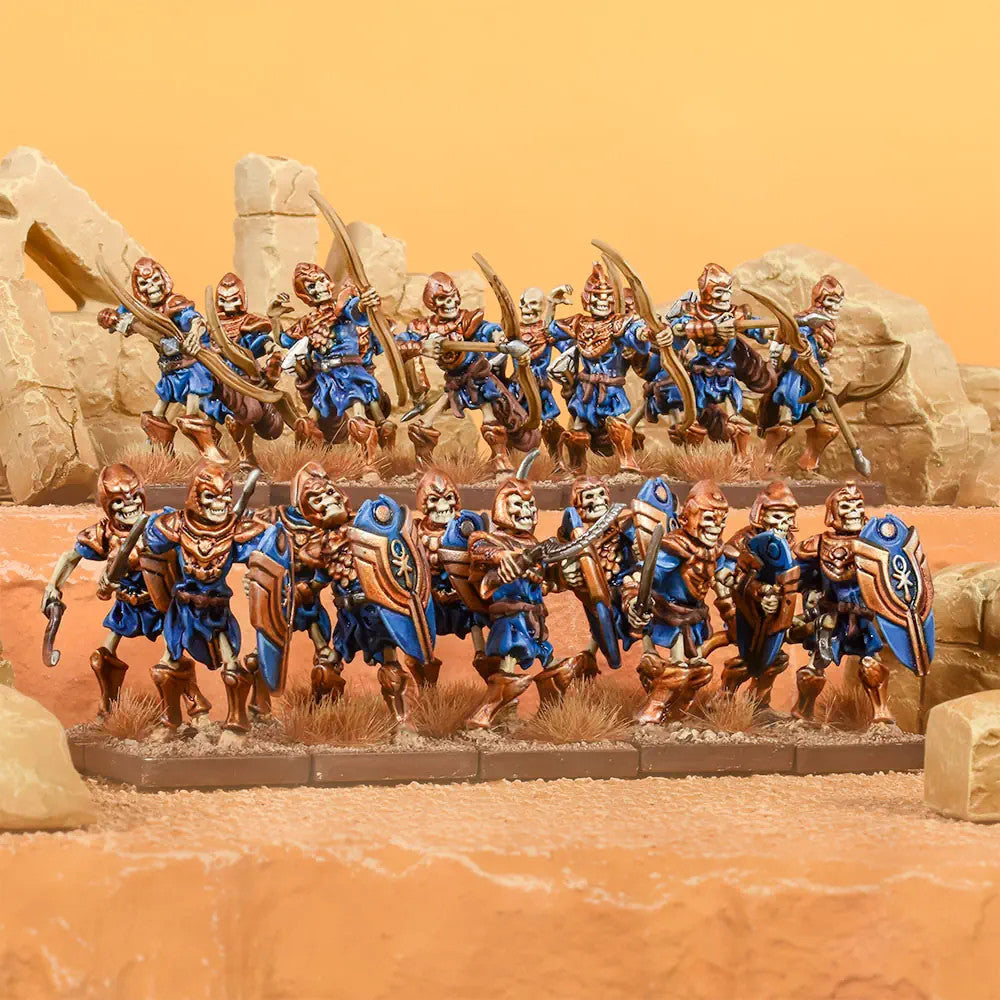 Kings of War - Empire of Dust - Skeleton Warriors Regiment