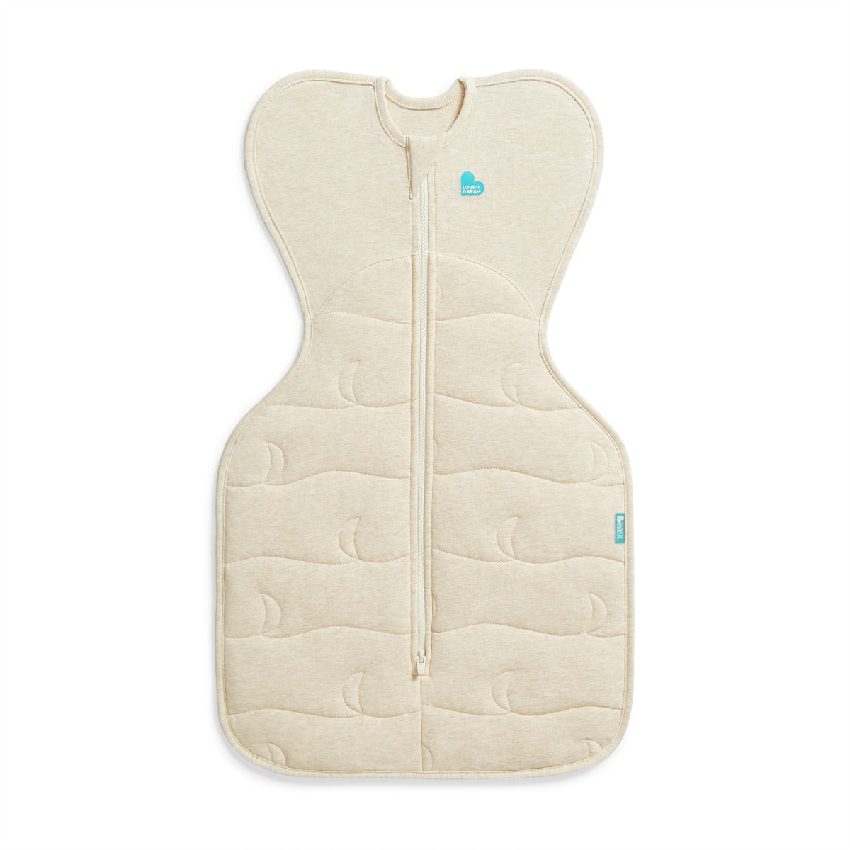 Love to Dream Swaddle Up™ Extra Warm 3.5 TOG - Blush Heart Oatmeal - Newborn