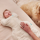 Love to Dream Swaddle Up™ Extra Warm 3.5 TOG - Blush Heart Oatmeal - Small