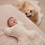 Love to Dream Swaddle Up™ Extra Warm 3.5 TOG - Blush Heart Oatmeal - Newborn