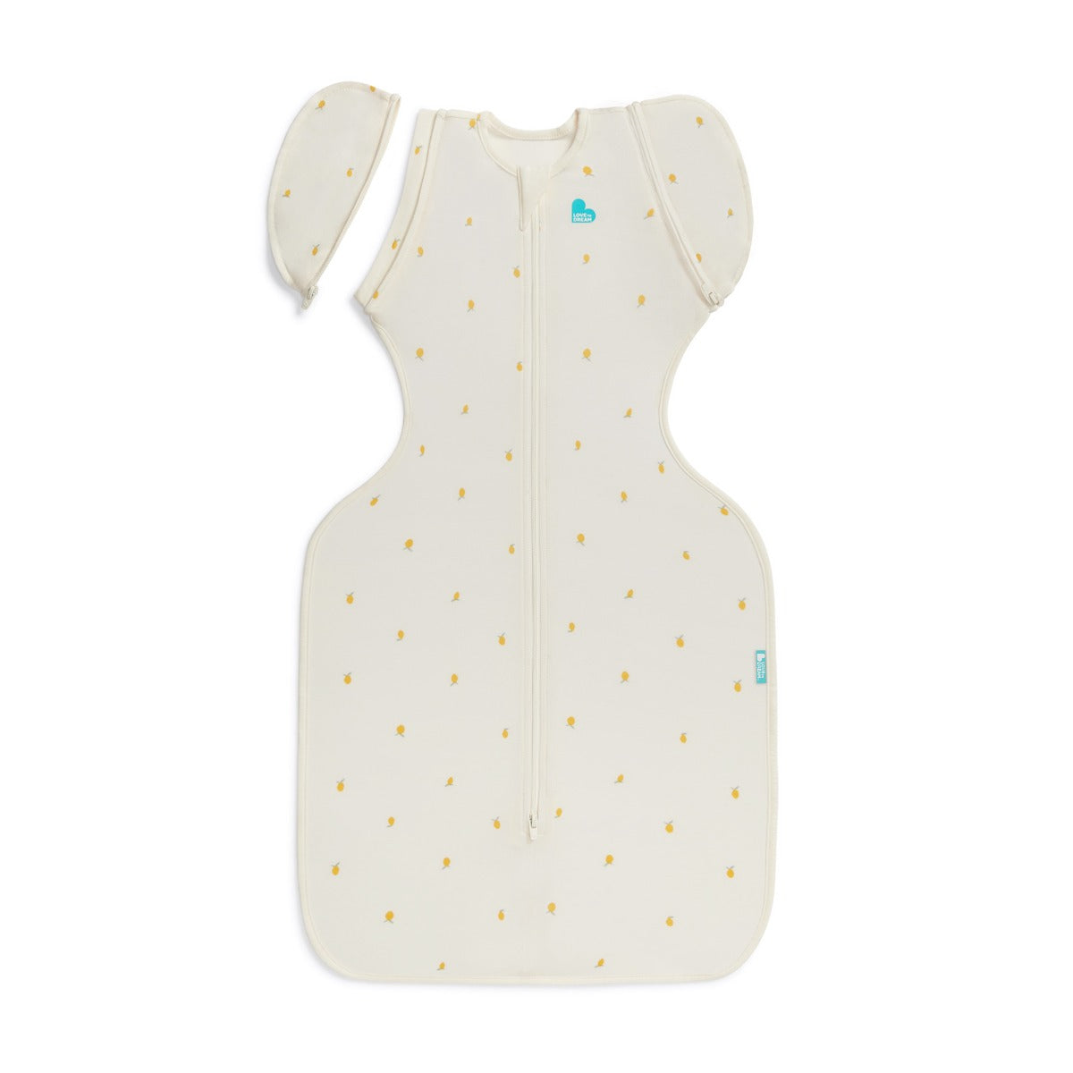 Love to Dream Swaddle Up™ Transition Bag Bamboo 1.0 TOG - Lemons - Large