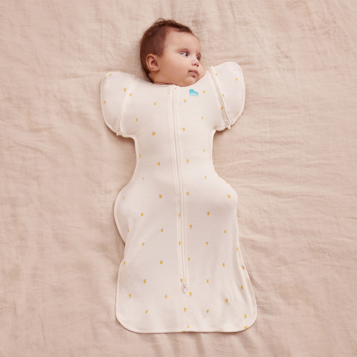 Love to Dream Swaddle Up™ Transition Bag Bamboo 1.0 TOG - Lemons - Large