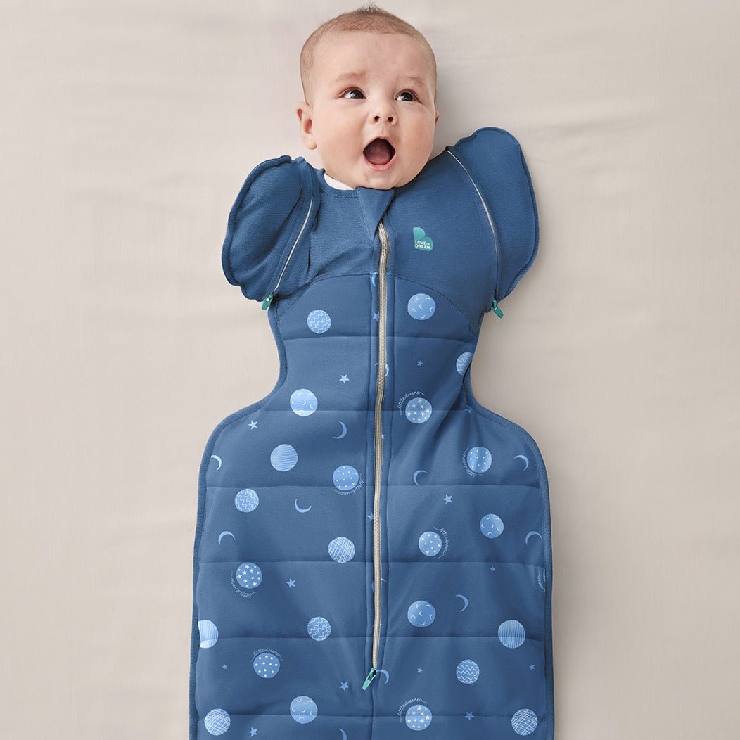 Swaddle Up™ Transition Bag Warm 2.5 TOG - Little Dreamer Denim - Medium