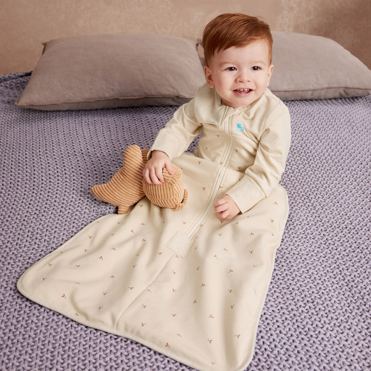 Love to Dream Sleep Bag Long Sleeves 1.5 TOG - Twigs - Small