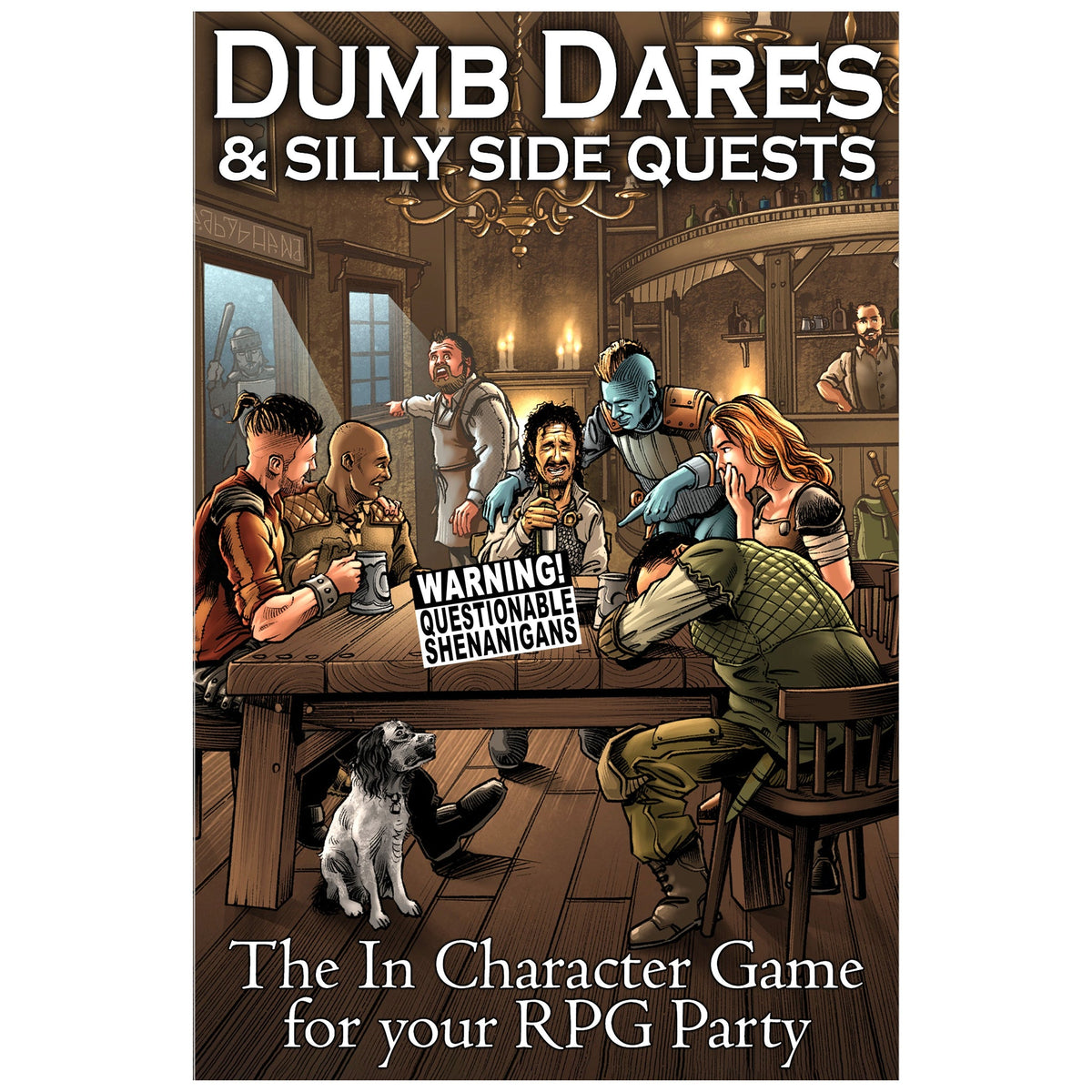 Dumb Dares & Silly Side Quests - RPG Book