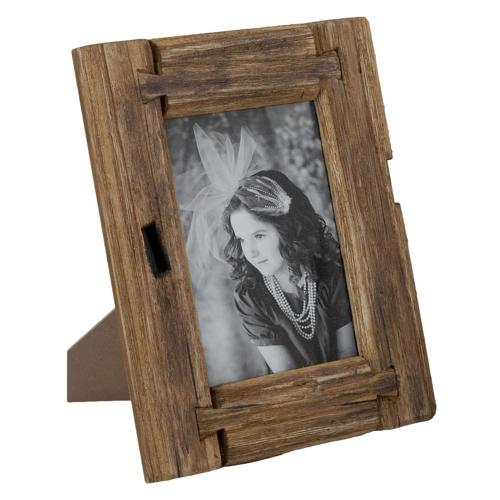 RUSTIC WOODEN PHOTO FRAME - 200x23x270