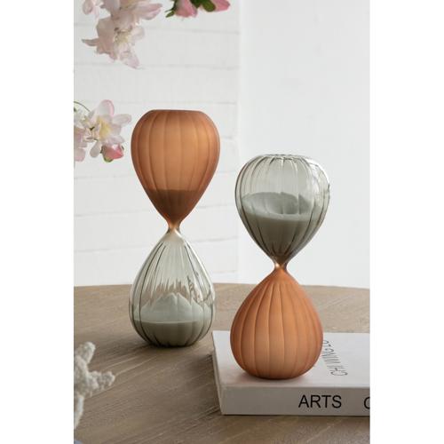 COPPER & GREY HOUR GLASS - 82x82x195