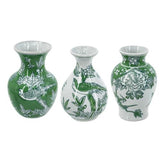 PORCELAIN VASE SET/3