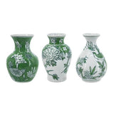 PORCELAIN VASE SET/3