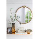 ROSE EMBOSSED HOUR GLASS WITH BLACK SAND - SMALL