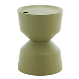 OUTDOOR ICE BUCKET SIDE TABLE - SAGE