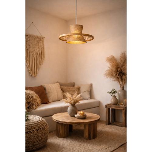 BAMBOO PENDANT - NATURAL - 460x220