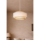BAMBOO PENDANT - NATURAL - 360x220