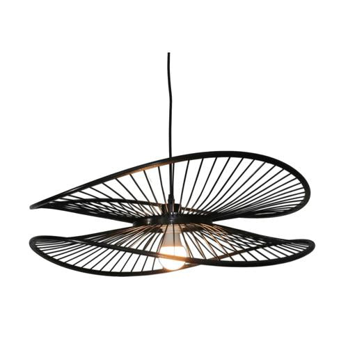 BAMBOO PENDANT - BLACK