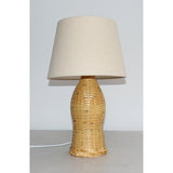BAMBOO & LINEN TABLE LAMP - NATURAL - 240x400