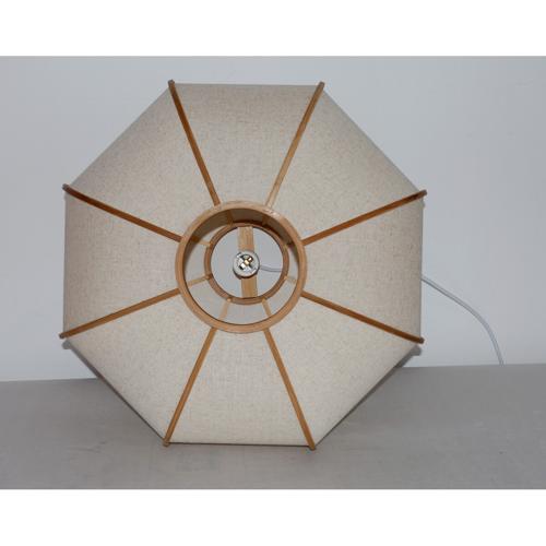 BAMBOO & LINEN PENDANT - NATURAL