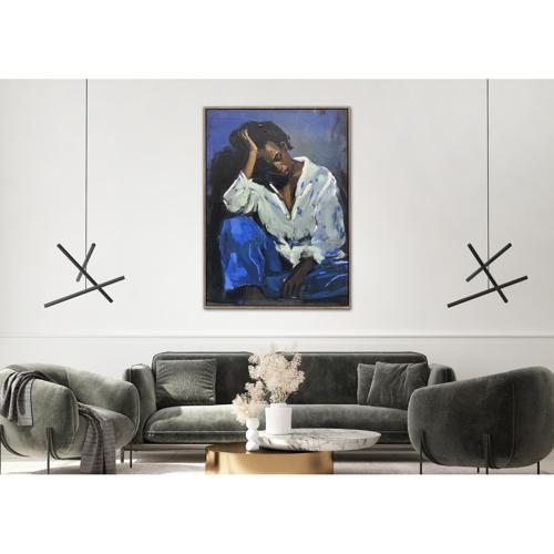 FRAMED CANVAS -  80% HANDPAINTING - Version 1