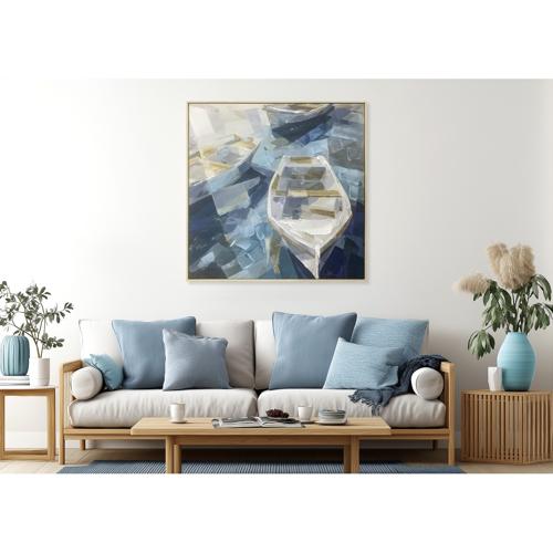 FRAMED CANVAS -  80% HANDPAINTING - Version 15
