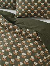 Quilt Cover Set - Annika Linen House - Double Green