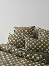 Quilt Cover Set - Annika Linen House - Queen Green