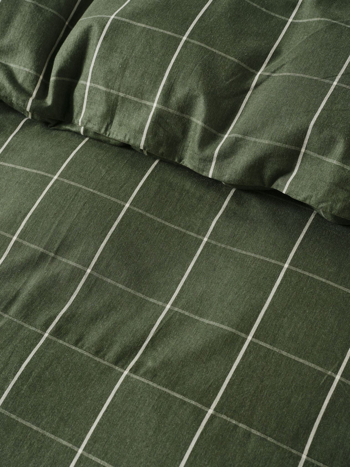 Quilt Cover Set - Atrium Forest Linen House - King Green