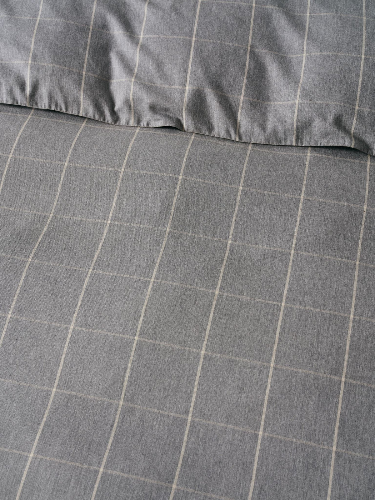 Quilt Cover Set - Atrium Shadow Linen House - Queen Grey