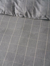Quilt Cover Set - Atrium Shadow Linen House - King Grey