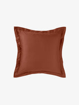 European Pillowcase - 500 Thread Count Cotton Sateen Augusta Brick
