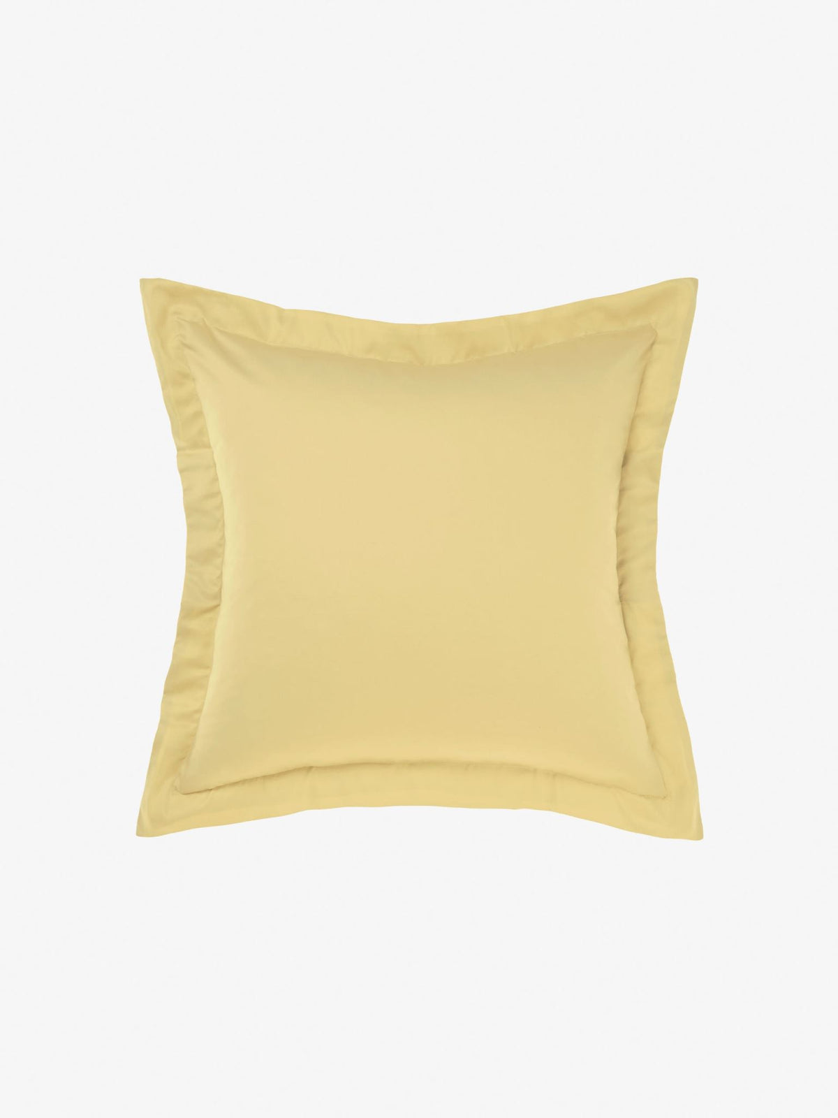 European Pillowcase - 500 Thread Count Cotton Sateen Augusta Daffodil