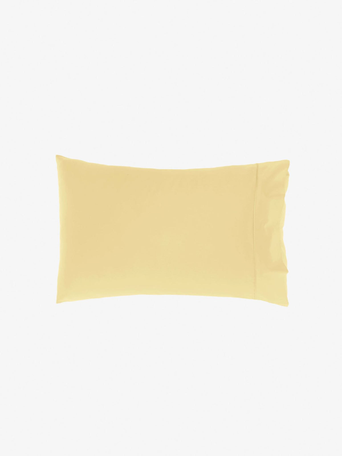 Pillowcase - 500 Thread Count Cotton Sateen Augusta Daffodil Linen House - King