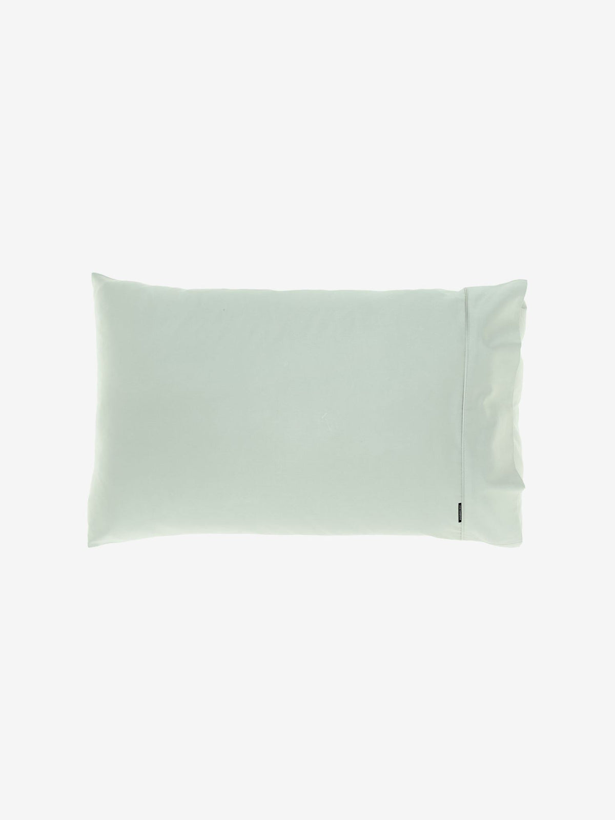 Pillowcase 500 Thread Count Cotton Sateen Augusta Green Gum - Standard