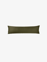 Pillowcase 500 Thread Count Cotton Sateen Augusta Olive Linen House - Body