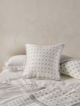 European Pillowcase - Avene Linen House - 65cm x 65cm Blue