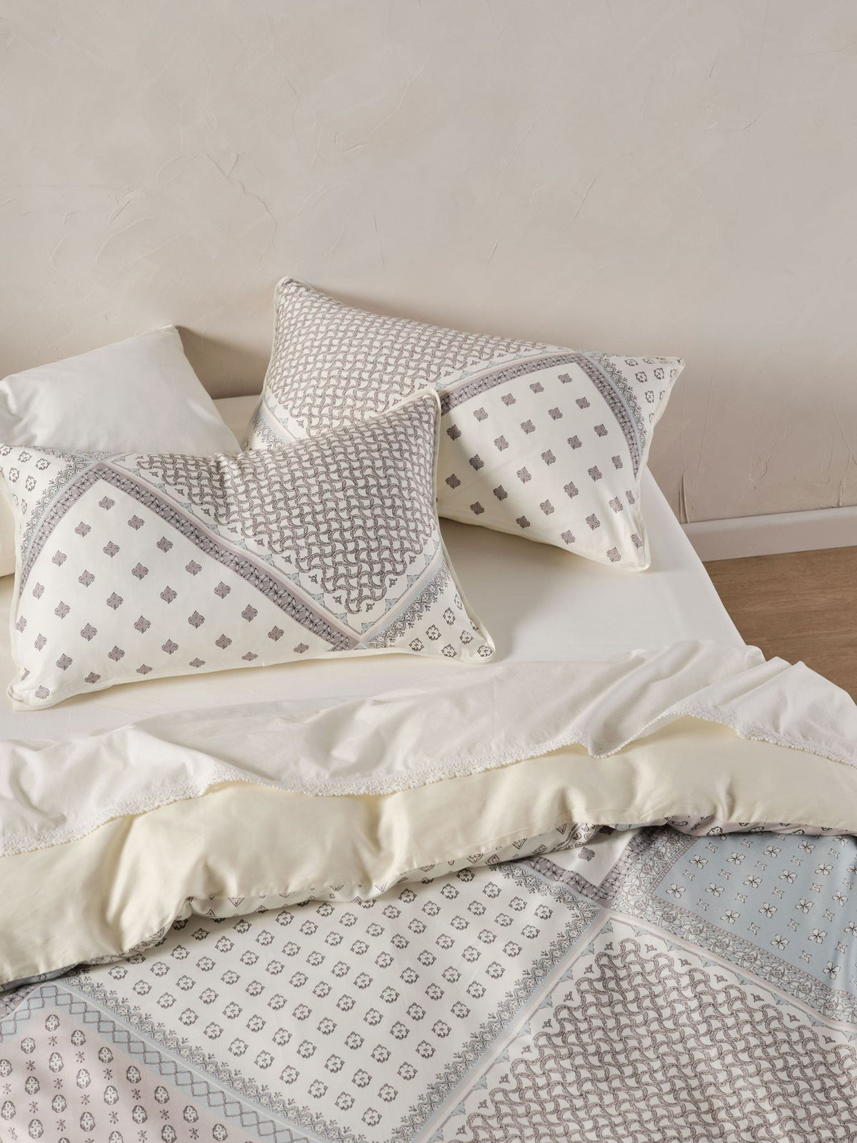 Quilt Cover Set - Avene Linen House - Double Blue