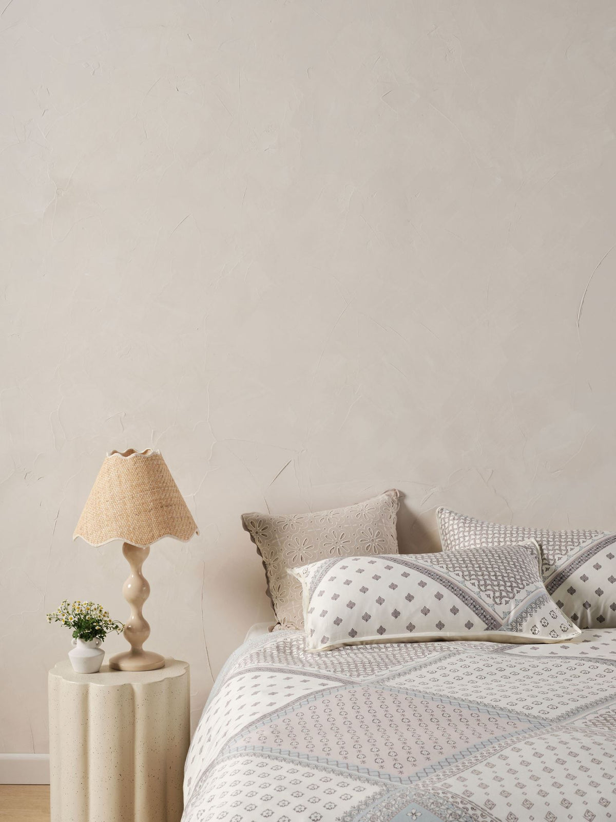 Quilt Cover Set - Avene Linen House - Queen Blue