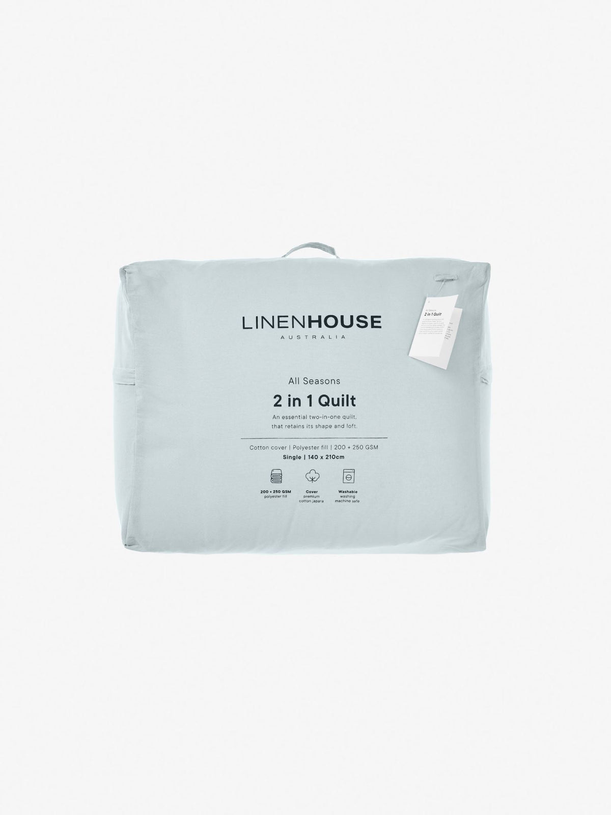 Quilt All-Seasons 2-In-1 - 200+250 GSM Linen House - Super King