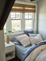Quilt Cover Set - Dana Mushroom Linen House - Queen Natural