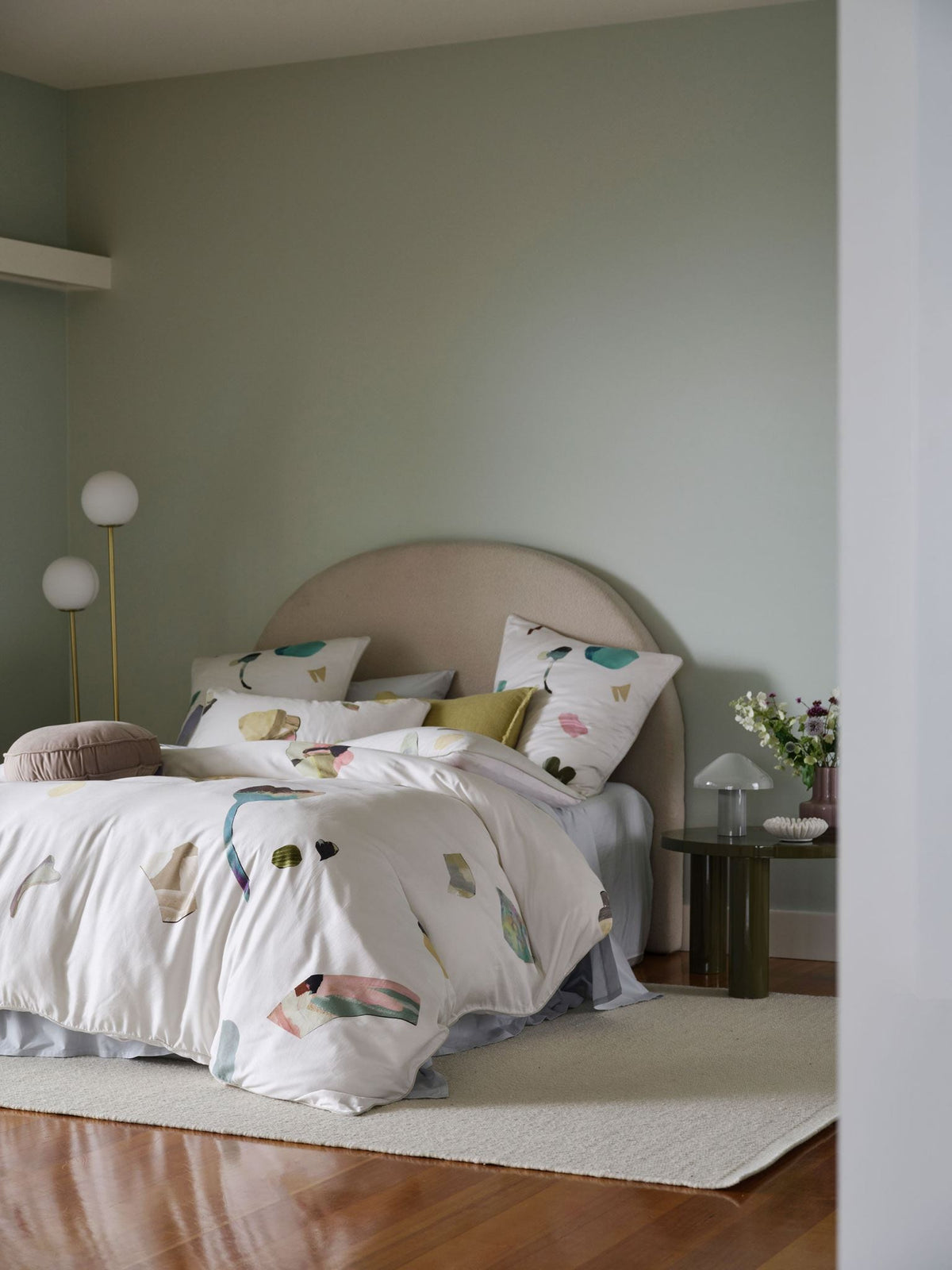 Quilt Cover Set - Clovelly Linen House - Queen Multi