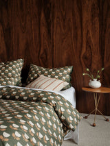 Quilt Cover Set - Annika Linen House - Double Green