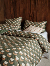Quilt Cover Set - Annika Linen House - Queen Green
