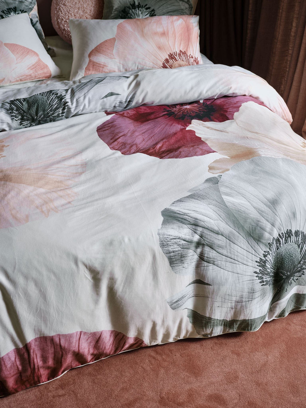 Quilt Cover Set - Ellie Linen House - Double Pink
