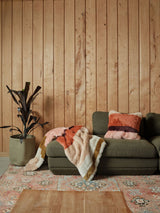 Cushion - Dunkeld 48 x 48cm Linen House - 48cm x 48cm Red