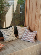Cushion - Longley Dusk 48 x 48cm Linen House - 48cm x 48cm Purple