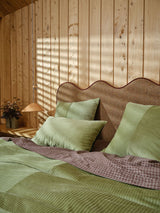 Quilt Cover Set - Tait Basil Linen House - Queen Green