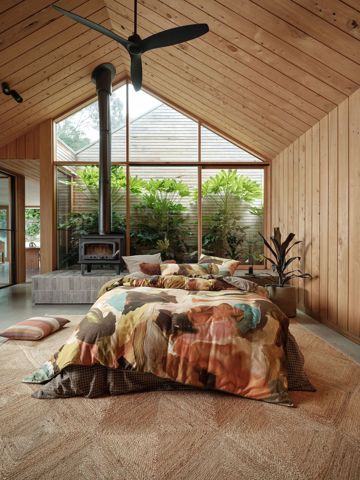 Quilt Cover Set - Vana Linen House - Queen Multi