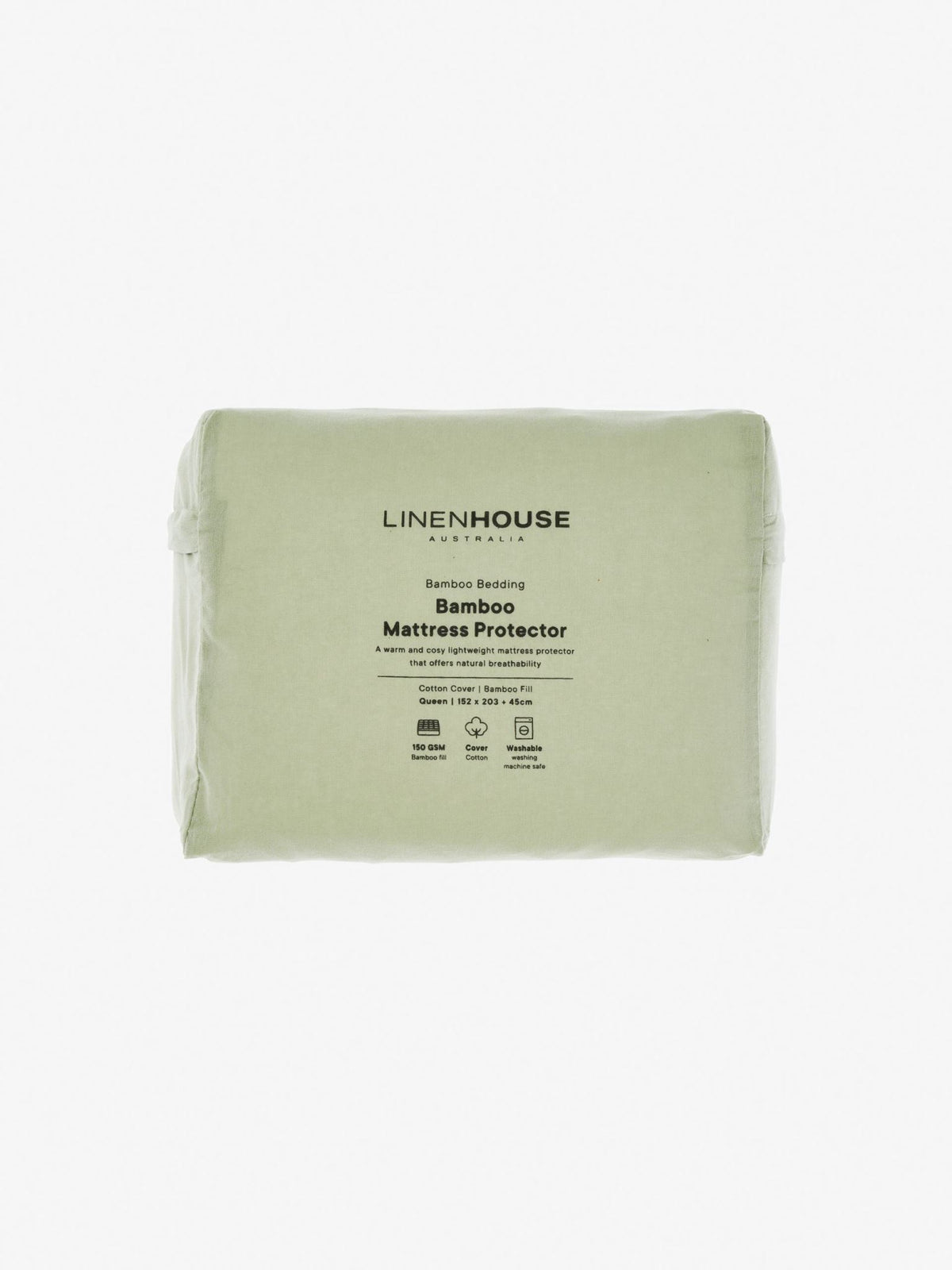 Mattress Protector - Bamboo 150 GSM Linen House - Queen