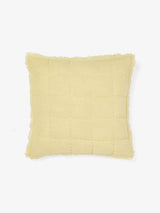 Cushion - Bellbrae Butter 48 x 48cm Linen House - 48cm x 48cm Yellow