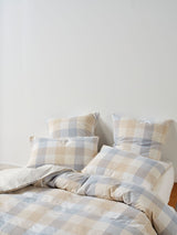 European Pillowcase - Bloomfield Linen House - 65cm x 65cm Blue