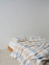 Quilt Cover Set - Bloomfield Linen House - King Blue